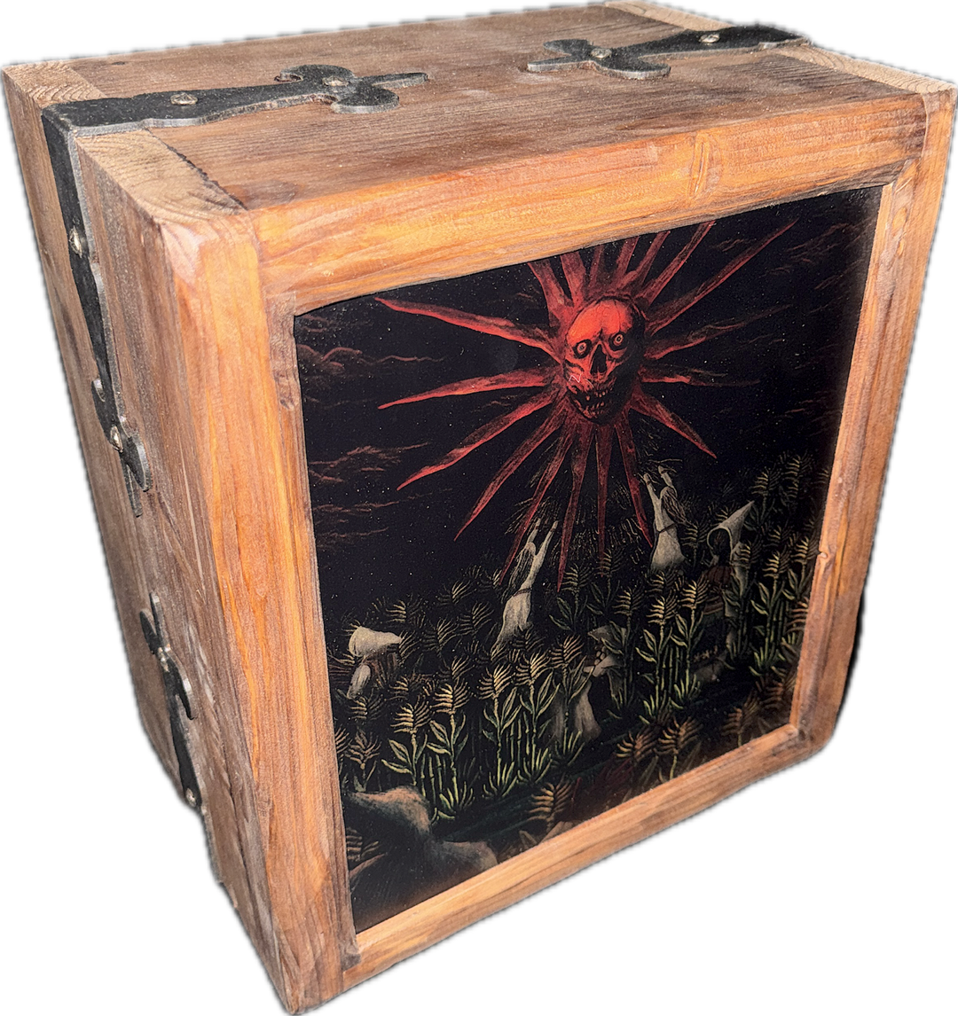 Celebration - wooden box lamp by Plastiboo – www.hollow-press.net